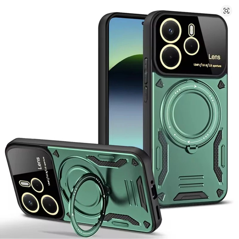 کاور گاردتک مدل Hybrid Armor مناسب برای گوشی موبایل شیائومی Redmi Note 14 4G همراه با بند