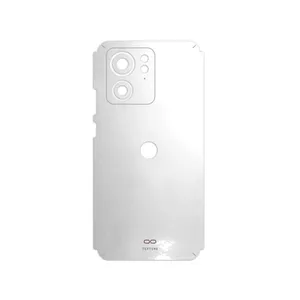 MAHOOT Metallic-White Cover Sticker for Motorola Edge 40