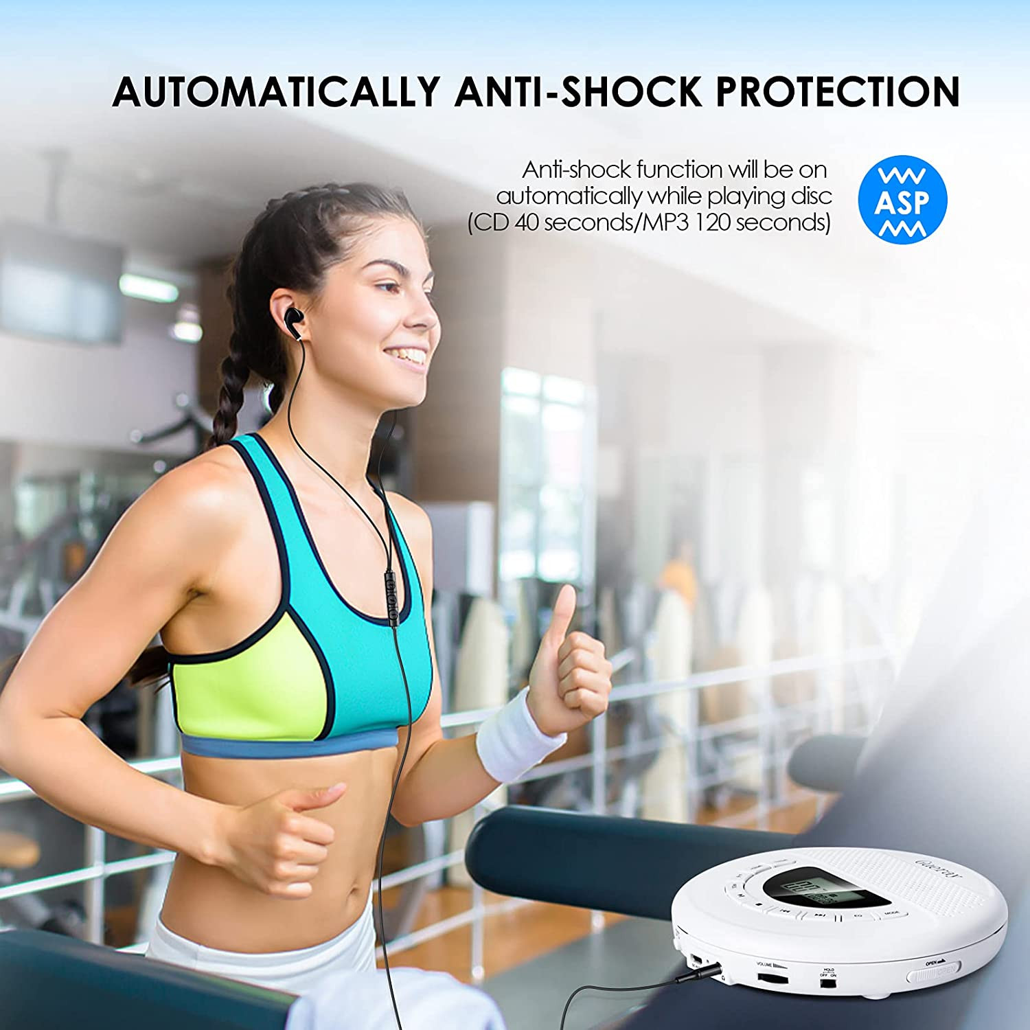 پخش کننده موسیقی گرای مدل QGUEZL2020W