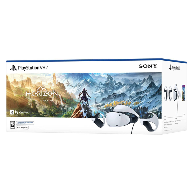 هدست واقعیت مجازی سونی مدل PlayStation VR2 به همراه بازی Horizon