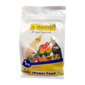 نقد و بررسی غذای عروس هلندی آلیمنتو برد مدل AL100 وزن یک کیلوگرم توسط خریداران