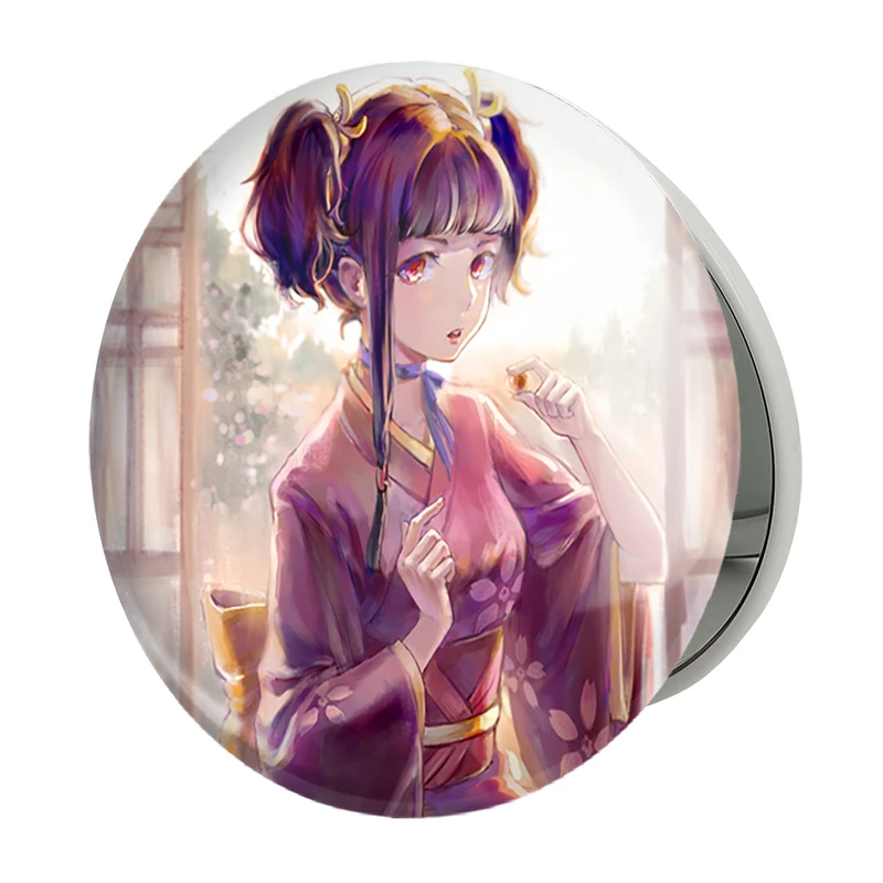 آینه جیبی خندالو طرح مومی انیمه کابانری (Kabaneri) مدل تاشو کد 35988