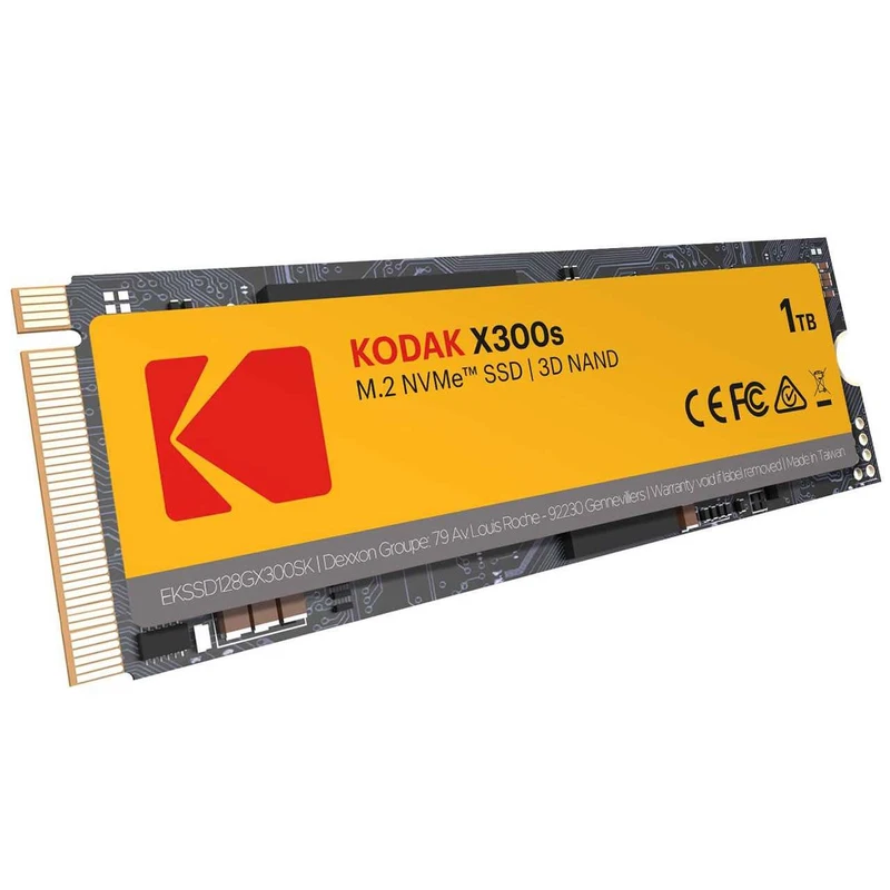 اس اس دی اینترنال کداک مدل x300s M.2 NVMe2280 ظرفیت یک ترابایت