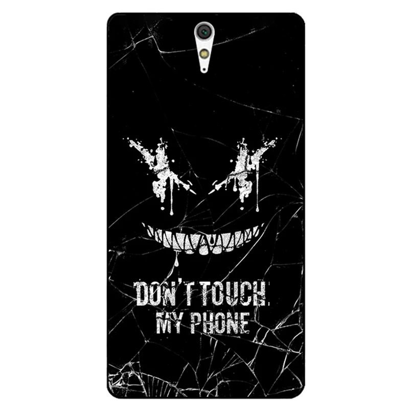 کاور مگافون طرح دست نزن مدل 1884 مناسب برای گوشی موبایل سونی Xperia C5 Ultra 