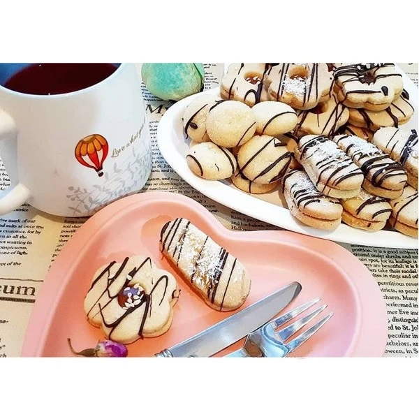 عکس شماره 5 : قالب شیرینی بهگز مدل زمرد مجموعه 9عددی