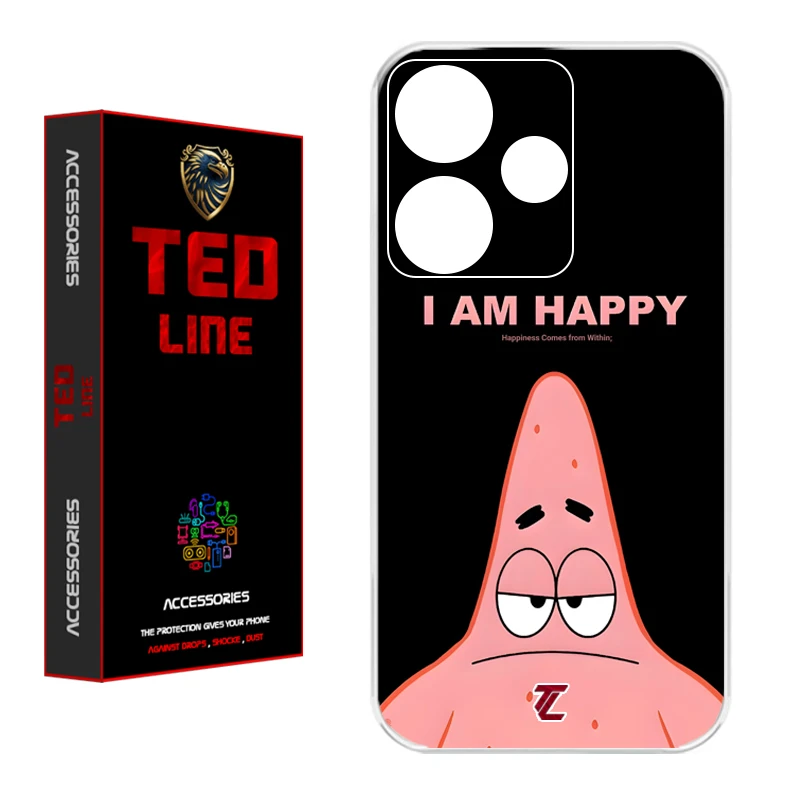 کاور تد لاین طرح پاتریک کد 1125 مناسب برای گوشی موبایل شیائومی Redmi 13 4G