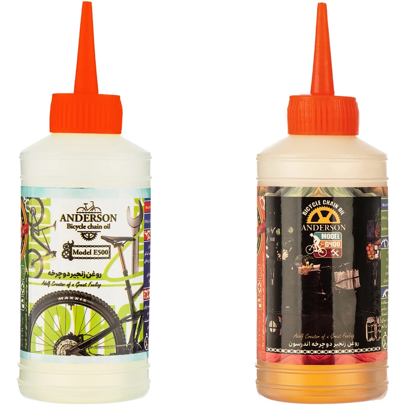 روغن زنجیر دوچرخه اندرسون مدل DE45 حجم 80 میلی لیتر بسته 2 عددی