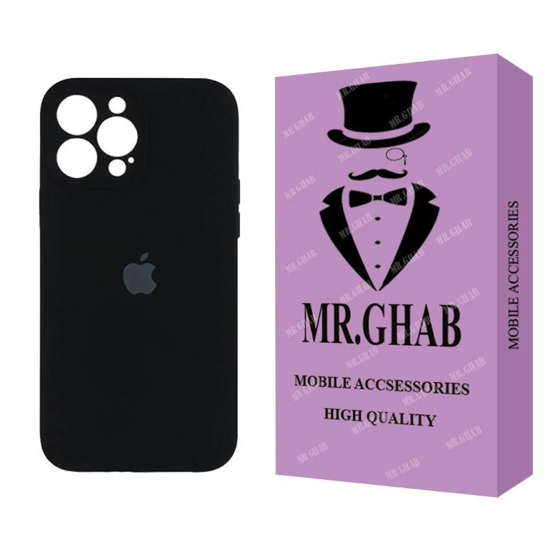 کاور مستر قاب مدل سیلیکونی مناسب برای گوشی موبایل اپل iPhone 15 Pro Max