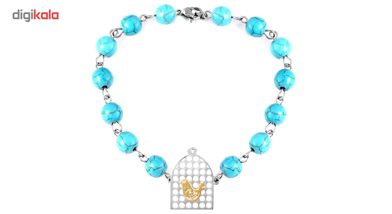دستبند شهر شیک طرح مرغ آمین مدل D237