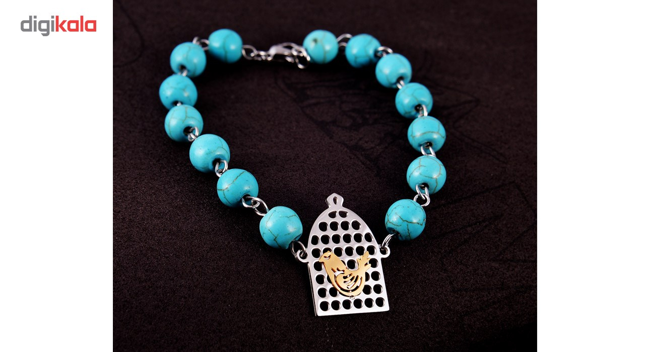 دستبند شهر شیک طرح مرغ آمین مدل D237