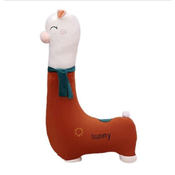 عروسک طرح لاما مدل sunny ارتفاع 90 سانتی متر