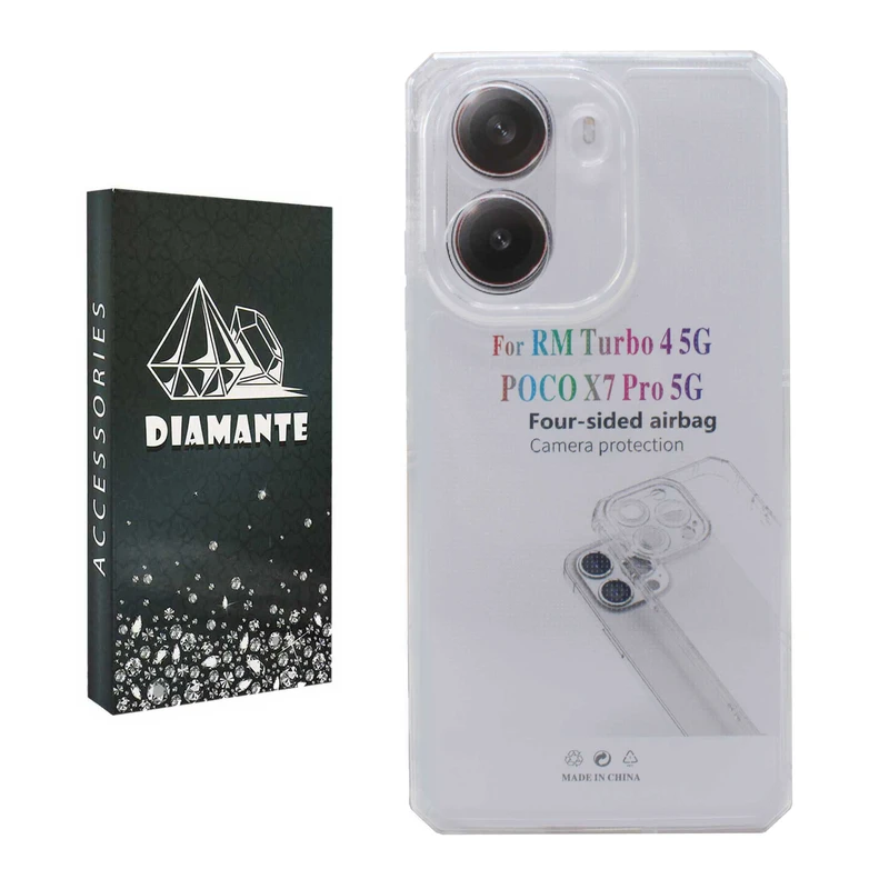 کاور دیامانته مدل Nahid Navy مناسب برای گوشی موبایل شیائومی Redmi Note 14 Pro 5G