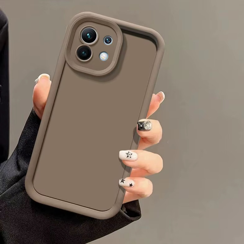 کاور موکولو مدل Silicone Puffer Apple Strap مناسب برای گوشی موبایل شیائومی Mi 11 Lite به همراه بند آویز