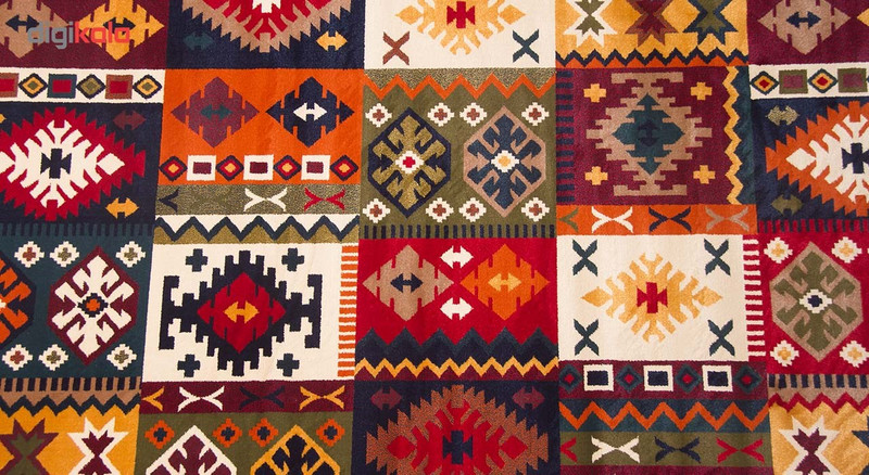 فرش ماشینی شاهکار شفق تبریز طرح S204