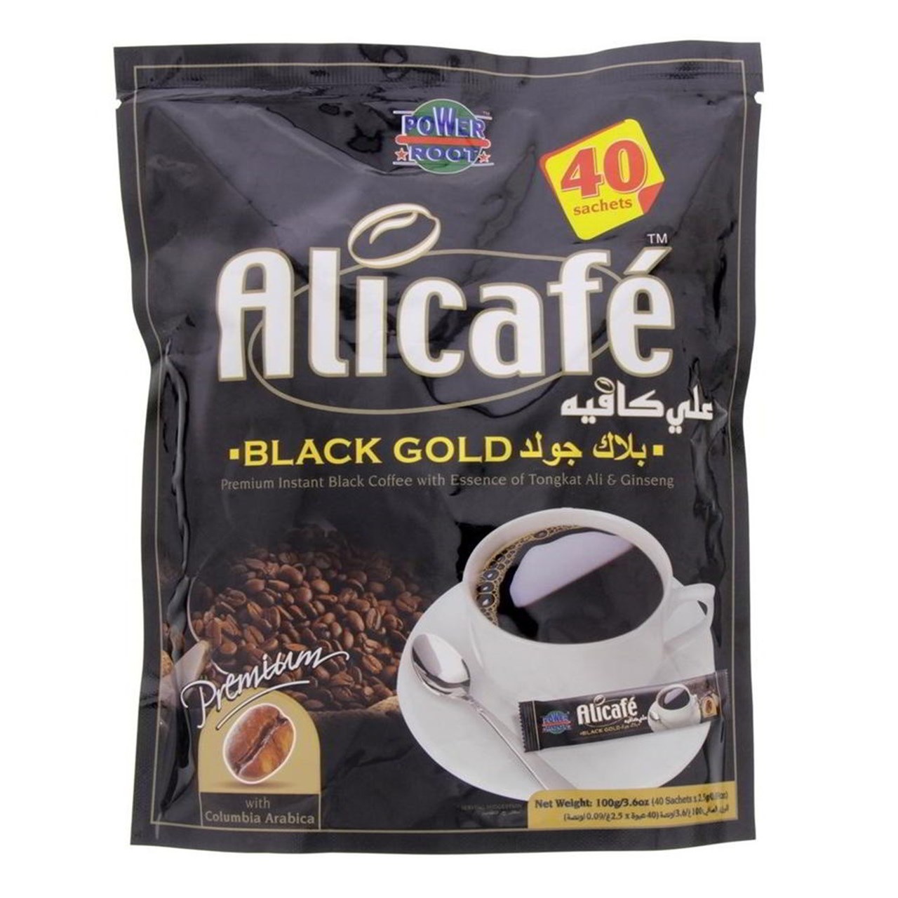 قهوه علی کافه مدل Black Gold