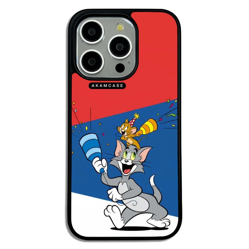 کاور آکام مدل AMC-WA15PRO-TOM & JERRY16 مناسب برای گوشی موبایل اپل iPhone 15 Pro
