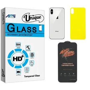 AFS Unique Screen Protector For apple x With Back Protector