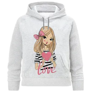 هودی دخترانه مدل دخترک F976