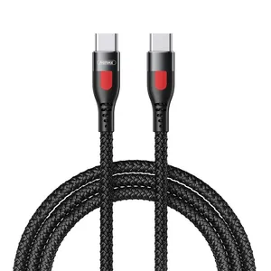 کابل تبدیل USB-C ریمکس مدل Super Fast 65W طول 1 متر