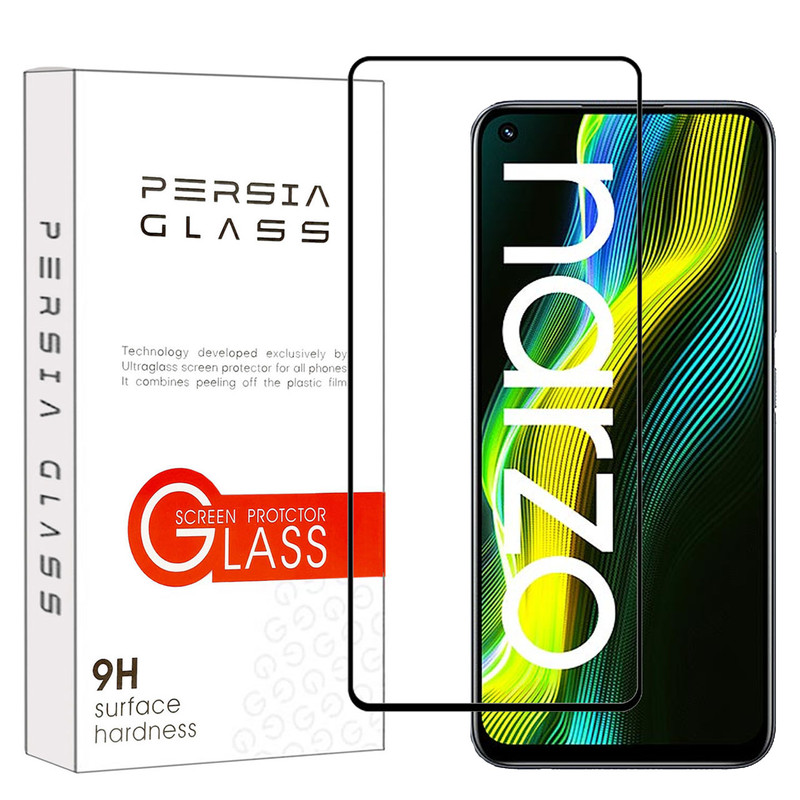 محافظ صفحه نمایش پرشیا گلس مدل FULPLUSP مناسب برای گوشی موبایل ریلمی Narzo 50