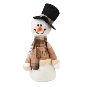 عروسک طرح آدم برفی مدل MDSS-AU4360 ارتفاع 40 سانتی متر