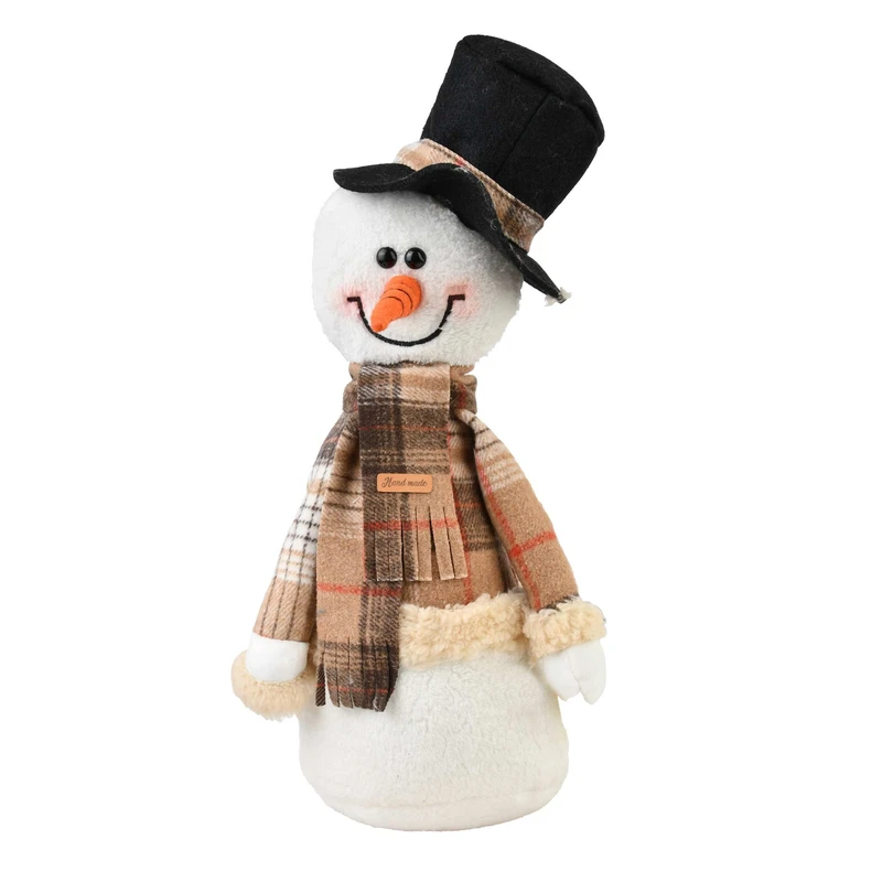 عروسک طرح آدم برفی مدل MDSS-AU4360 ارتفاع 40 سانتی متر