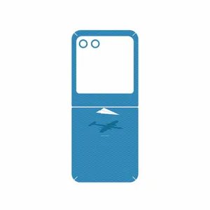 MAHOOT Minimal Paper Airplane Cover Sticker for Motorola Razr 40 Ultra