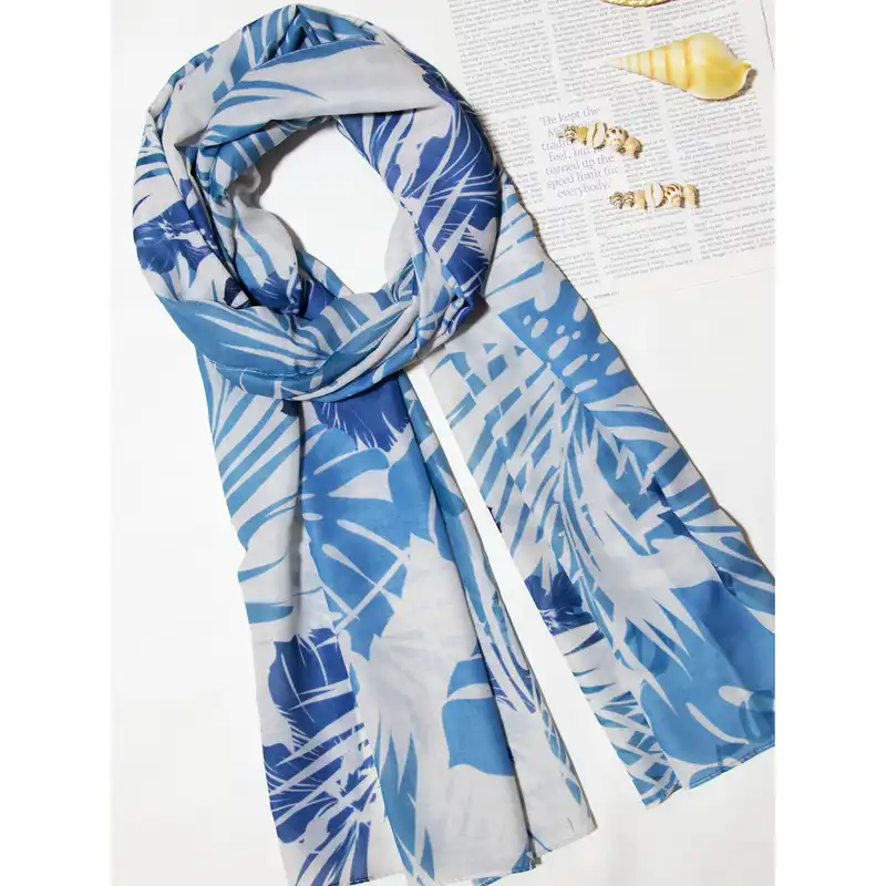 شال زنانه مدل نخی مزونی هاوایی کد a-1449