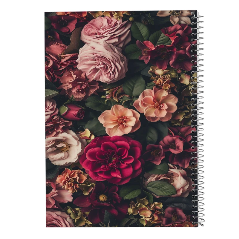 دفتر لیست خرید 50 برگ مدوپد مدل گل کد DF13372