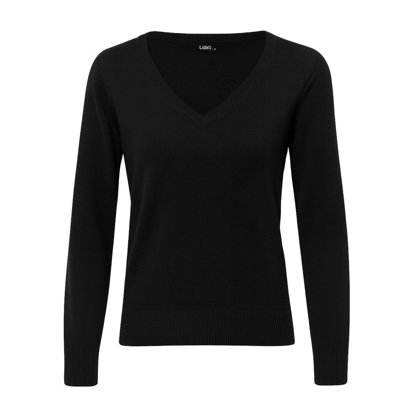 پلیور یقه هفت زنانه مدل 0050