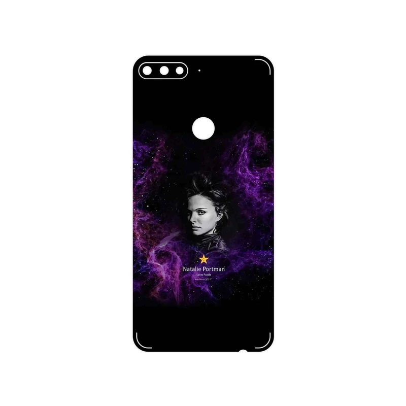 برچسب پوششی ماهوت مدل Natalie Portman مناسب برای گوشی موبایل هوآوی Y7 Prime 2018