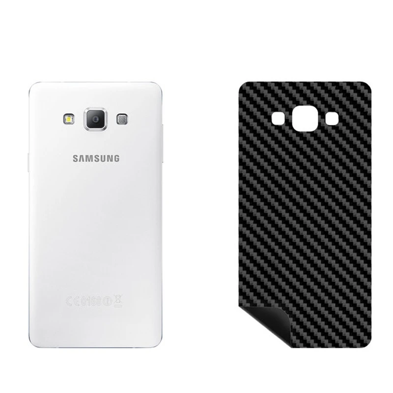 برچسب پوششی بستور مدل BT-Fiber طرح فیبر کربن مناسب برای گوشی موبایل سامسونگ Galaxy A7