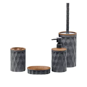 ست سرویس بهداشتی 4 پارچه اقیانوس هوم مدل OKY-467-3-m