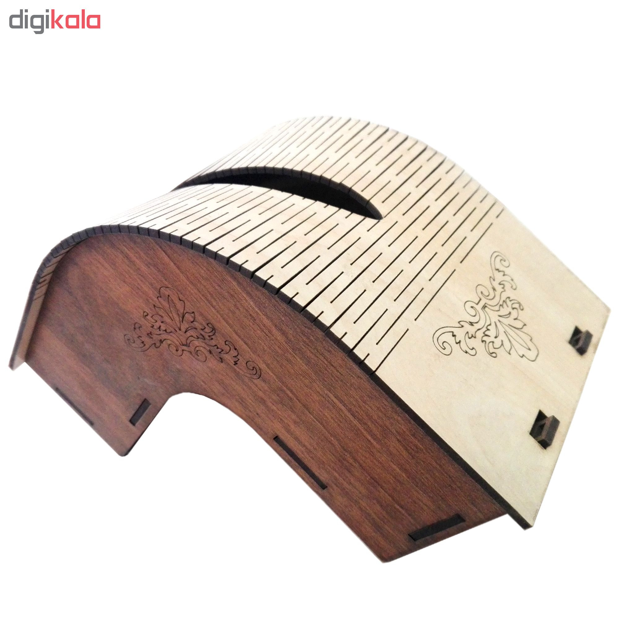 جعبه دستمال کاغذی مدل کژال کد A114
