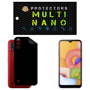 Multi Nano X-SFM Screen Protector For Samsung Galaxy A01 with back skin