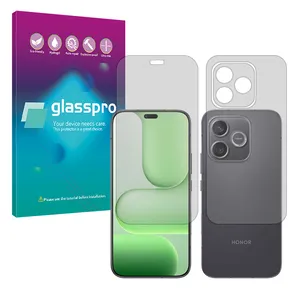 Glass Pro Hydrogel model Matte Screen Protector for Honor 600 Lite mobile phone along with the back protector