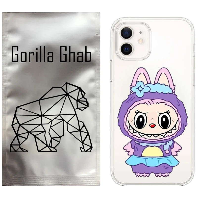 کاور گوریلا قاب مدل CLG کد 141 طرح لبوبو مناسب برای گوشی موبایل اپل iPhone 12