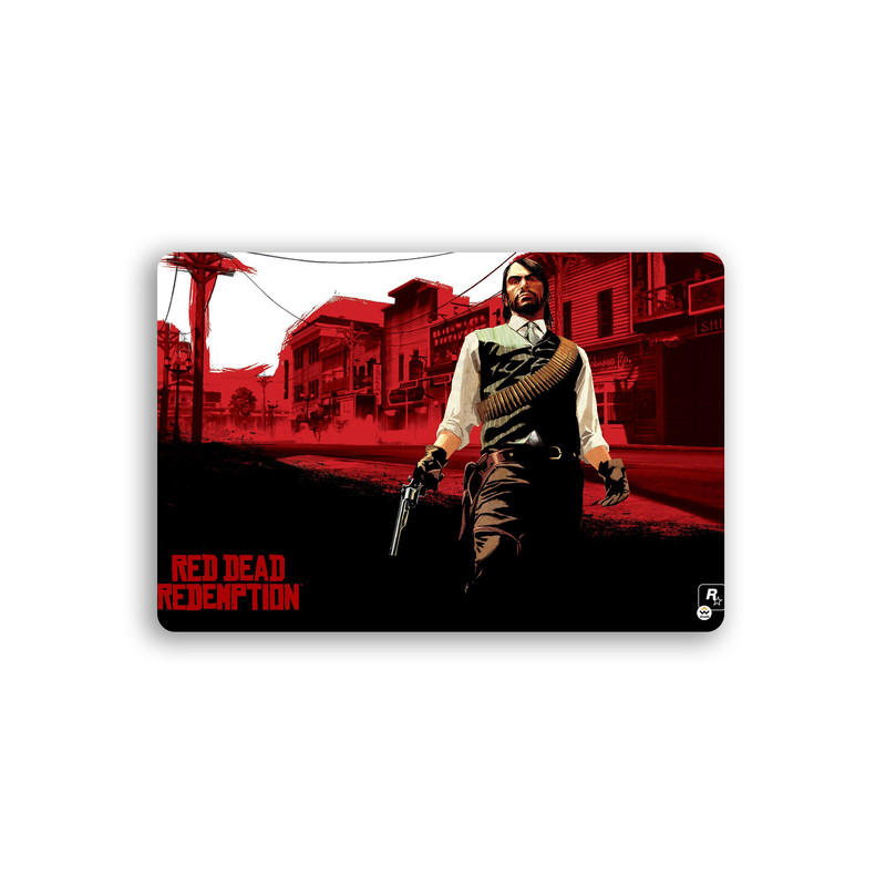 ماوس پد مخصوص بازی شادیت مدل  red dead کد683 سایز37*24سانتی متر