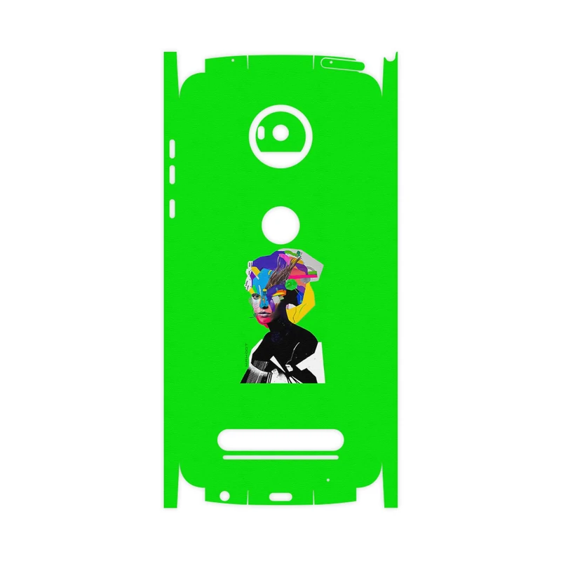 برچسب پوششی ماهوت مدل Collage of Women Portrait 3-FullSkin مناسب برای گوشی موبایل موتورولا Moto Z2 Play