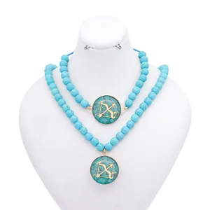 نیم ست طلا 24 عیار زنانه آلتین هنر طرح نماد آذر کد 100099F