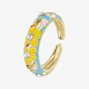 انگشتر زنانه زودیکا مدل میناکاری کد AAE842