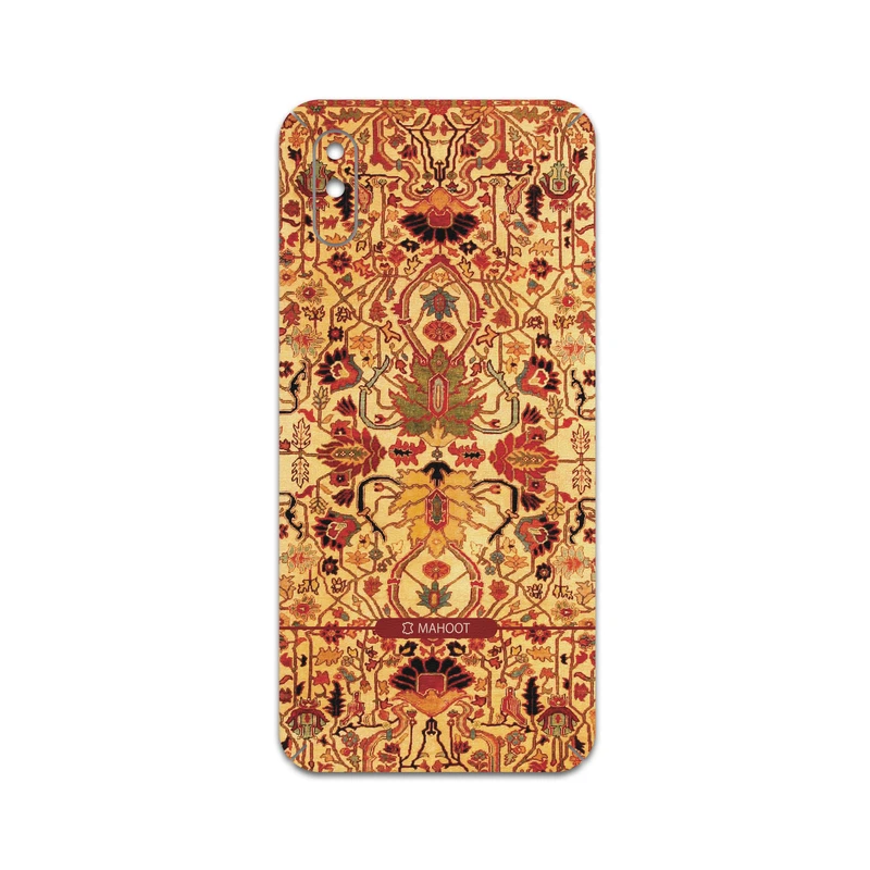 برچسب پوششی ماهوت مدل Persian-Carpet-Yellow مناسب برای گوشی موبایل شیائومی Redmi 9A