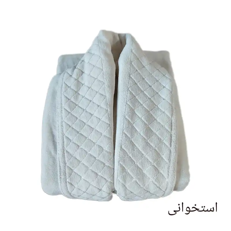 حوله پالتویی پاموک مدل تن پوش یقه مربع سایز 120 سانتی متر