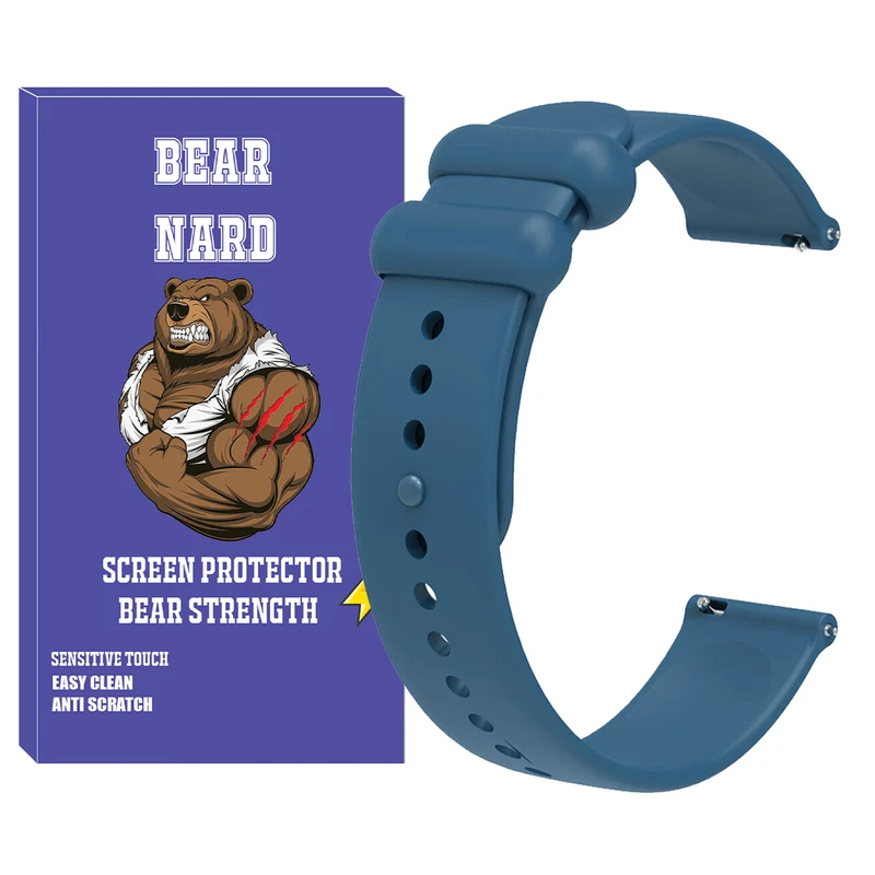 بند برنارد مدل 2Pin BR TW مناسب برای ساعت هوشمند گلوریمی M1 Pro / GS1 Pro / Calling Watch M2