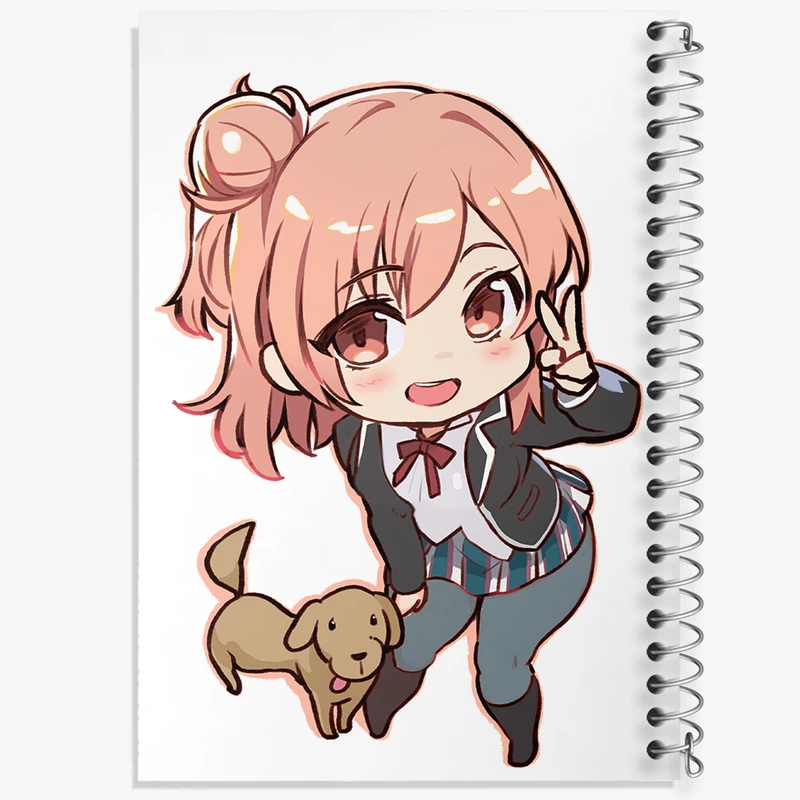 دفتر لیست خرید 50 برگ خندالو طرح یویی انیمه جوانی کمدی رومانتیک من کد 32530