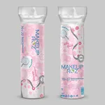 پد آرایش پاک کن میکاپ رز مدل soft بسته 92 عددی