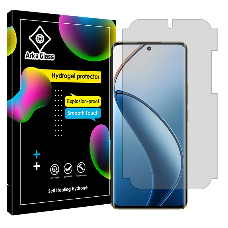 محافظ صفحه نمایش شفاف آرکا گلس مدل Tough مناسب برای گوشی موبایل ریلمی 12 Pro Plus