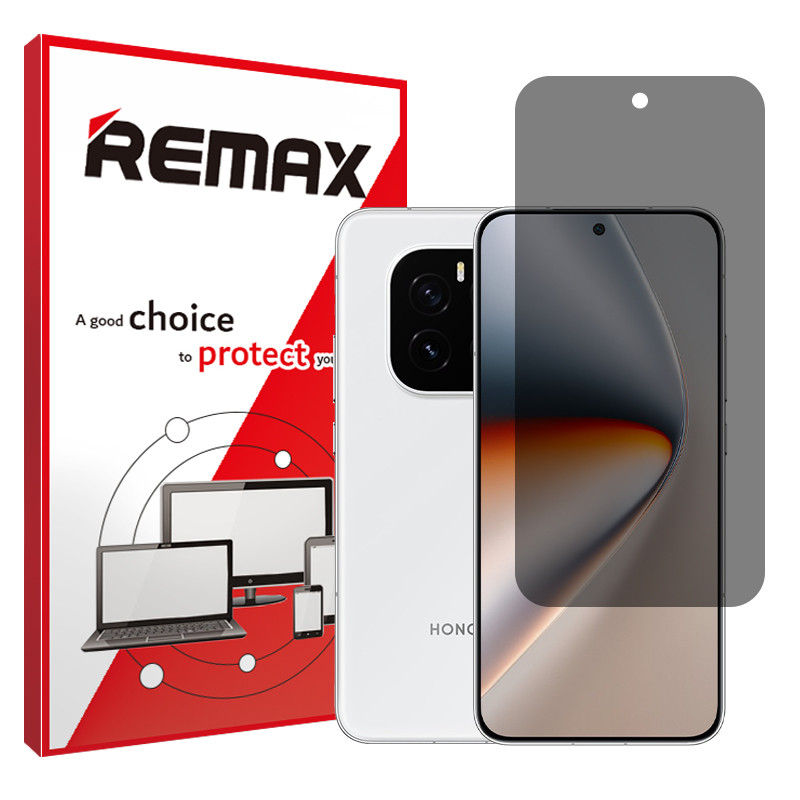 محافظ صفحه نمایش حریم شخصی ریمکس مدل تمام صفحه مناسب برای گوشی موبایل آنر GT Pro