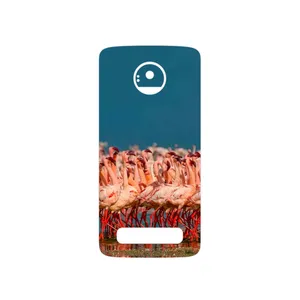MAHOOT Flamingo Cover Sticker for Motorola Moto Z