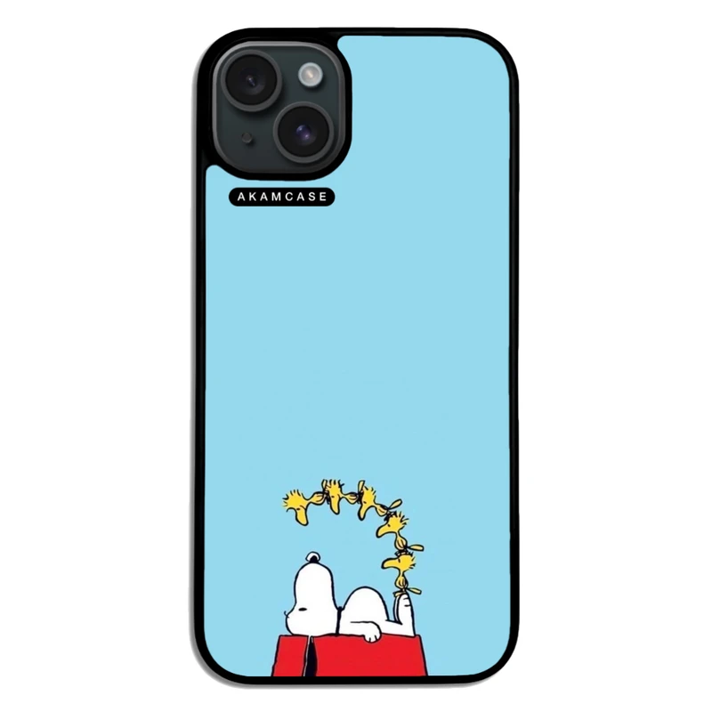کاور آکام مدل AMC-WA15PLUS-SNOOPY-30 مناسب برای گوشی موبایل اپل iPhone 15 Plus